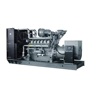Generator Listrik Diesel 1,5 MVA, Generator Mesin Diesel Elektrik 1200KW dengan Perkins 4012-46TAG2A