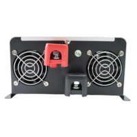 Inverter Gelombang Sinus Murni 5000W untuk Rumah, Konverter Tegangan DC ke AC dengan Layar LCD & 2 Stopkontak AC 12V/24V/48V/72V ke 110V 220V