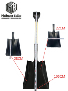 La lame pointue forgée avec précision est conçue pour percer facilement les sols durs, l'argile, le gazon et les racines. - Product Image 4