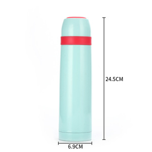 Business Vacuum Insulated 304 Double Wall Stainless <b>Steel</b> 600ml Water <b>Bottle</b> Flask Termos Sus 304 <b>Bottle</b> - Product Image 3