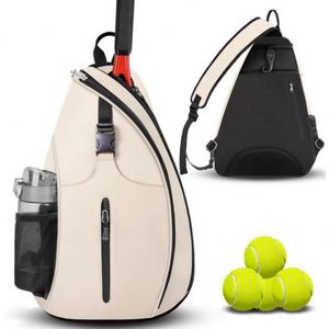 Factory Custom Logo Badminton Racket Storage Crossbody Bag Outdoor Sport <b>Training</b> Tennis Sling Bags Unisex Pickleball <b>Backpack</b> - Product Image 2
