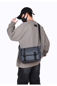 Bolso Bandolera de Negocios Personalizado para Hombre, Impermeable, para Exteriores, de un Solo Hombro, Casual, con Cierre de Cremallera - Product Image 6