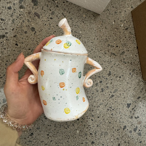 ถ้วยน้ำลายการ์ตูนสไตล์ <span class=keywords><strong>akimbo</strong></span> ของขวัญสุดสร้างสรรค์ของตกแต่งบ้านขายส่งพร้อมฝาล้างมือสำหรับใช้ชงชา - Product Image 6