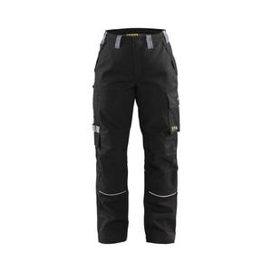 BLAKLADER - 717315169994C34 Pantalon anti-flamme femme Noir/Gris-EAN 7330509889664 FLAME RESISTANT WORKWEAR - Product Image 1