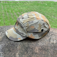 Sun Protect 5 Panel Camo Camp Cap Sport Running Camper Hat Ligero Montañismo al aire libre Camuflaje Sombrero táctico para senderismo