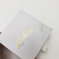Boîte tiroir en carton personnalisée, écologique et recyclable pour lunettes, avec insert en EVA et logo estampé à chaud or pour lunettes