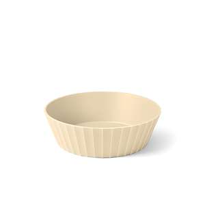 BLIM PLUS - BOL EN POLYPROPYLÈNE LIGNE HERA 20X6CM CRÈME - Product Image 1