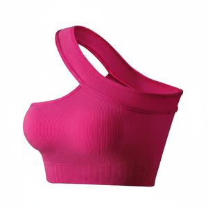 Sujetador deportivo de diseño único para mujer, ropa deportiva para gimnasio, transpirable, espalda cruzada, soporte alto, Sujetador deportivo para Yoga, Pakistán - Product Image 1