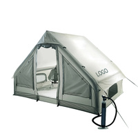 Sonnette de Camping gonflable à Air, sac de plein Air de luxe, en toile de coton, imperméable, nouveauté