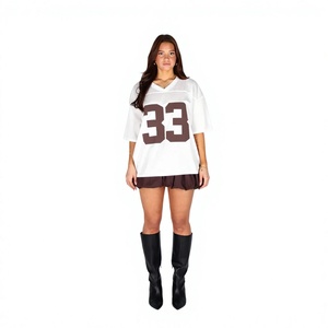 Premium Women's Fashion Sports Tee Short Sleeve Oversized <b>T</b> <b>Shirt</b> Custom Screen Print Embroidery Export Quality Supplier - Product Image 1