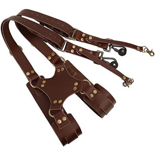 Nouvelles épaulettes rembourrées marron