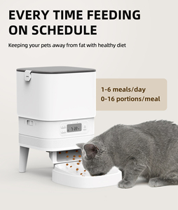 Con Chó Thực Phẩm Dispenser Với Nút LCD Hiển Thị Hẹn Giờ Thức Ăn Vật Nuôi Dispenser Tự Động Mèo Trung Chuyển Với Bộ Đếm Thời Gian - Product Image 3
