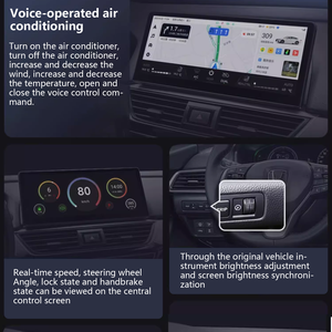 Autoradio pour Honda Accord 10e génération École de poésie britannique Contrôle central Navigation et GPS Tout-en-un Modifié - Product Image 6