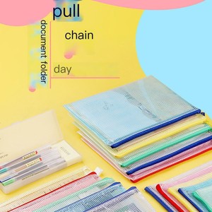 Groothandel Transparante Mesh Rits Document Tassen A3 <span class=keywords><strong>A4</strong></span> A5 Size Waterdichte Bestand Map Organizer Pouch Kantoor School Briefpapier - Product Image 4