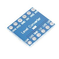 Convertidor de Nivel Lógico Bidireccional de 3.3V a 5V, 4 Canales, IIC I2C, Módulo