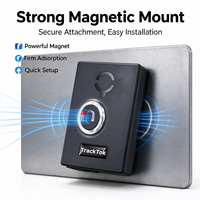 Traceur GPS sans fil 4G TrackTok avec support magnétique, batterie rechargeable 20000 mAh, localisation en temps réel et surveillance audio pour véhicules et actifs