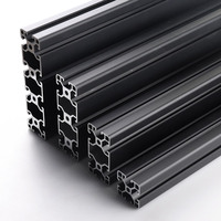 Profilé en aluminium 4080 anodisé argent noir personnalisé 40X80mm Simulateur de course Sim Rig Cadres en aluminium pour simulateur de course