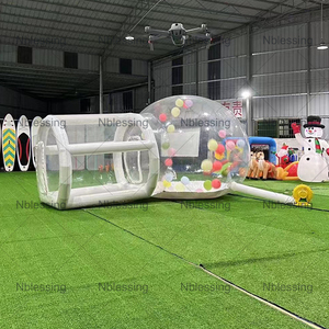 New Blessing Party Bubble Transparent Tent Inflatable Dome House for <b>Balloons</b> Flying Inside <b>Customized</b> Heated Inflatable Bubble - Product Image 1