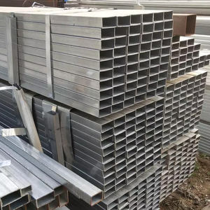 Tubo Quadrato Rettangolare PTR 3x3 6x3 6x4 10x6 Pollici <span class=keywords><strong>1</strong></span>/4'' 3/8'' Saldato Zincato Sezione Cava Tubo Quadrato Nero Senza Saldatura - Product Image 5