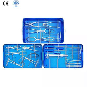 Ensemble d'instruments pour plaque de reconstruction pelvienne en acier inoxydable avec source d'alimentation manuelle pour chirurgie pelvienne - Product Image 3