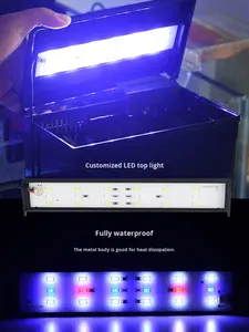 Accessoires d'aquarium, boîte de reproduction suspendue externe pour aquarium, conception modulaire, pompe USB pour aquariums marins/mangroves, intérieur, ATS algues - Product Image 3