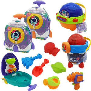 Juego <span class=keywords><strong>de</strong></span> 10 Juguetes <span class=keywords><strong>de</strong></span> <span class=keywords><strong>Playa</strong></span> con Diseño <span class=keywords><strong>de</strong></span> Cohete Espacial, Carrito <span class=keywords><strong>de</strong></span> Juguete para Niños, Herramientas <span class=keywords><strong>de</strong></span> Juego <span class=keywords><strong>de</strong></span> <span class=keywords><strong>Arena</strong></span> para el Verano - Product Image 1