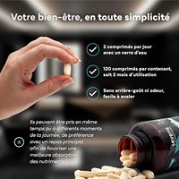 Capsules de collagène marin hydrolysé, magnésium, acide hyaluronique, coenzyme Q10, 120 ES, améliore la densité osseuse, 900 mg