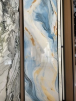Flexible PVC Decoration Panel Metal Sheet Marble Panel Free Samples Waterproof and Moistureproof