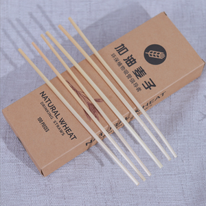 อุปกรณ์เครื่องดื่มจากข้าวสาลีธรรมชาติลดราคา หลอดดูดน้ำ - Product Image 5