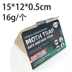 Piège collant pour moucherons d'intérieur, non toxique, en papier écologique, attrape-insectes volants pour usage domestique - Product Image 4