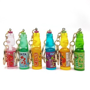 Llavero de <span class=keywords><strong>Soda</strong></span> <span class=keywords><strong>Japonesa</strong></span> <span class=keywords><strong>Ramune</strong></span> en Miniatura, Adorno para Casa de Muñecas, Accesorio para Bolsos - Product Image 5