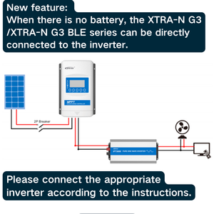 Controlador de Carga Solar Mppt <span class=keywords><strong>Epever</strong></span> <span class=keywords><strong>XTRA</strong></span>-N G3 Serie BLE de <span class=keywords><strong>30A</strong></span> con BLE para Uso Doméstico - Product Image 3