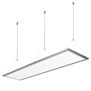 Suspensório mudança de cor para cima, 36w 40w 30x120 1200x300 led painel luz dupla face