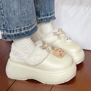 <span class=keywords><strong>Botas</strong></span> de Nieve Impermeables EVA con Parche de Gato y Lazo, <span class=keywords><strong>Botas</strong></span> con Borde Afelpado y Suela Gruesa para Mujer, <span class=keywords><strong>Botas</strong></span> Cálidas e Impermeables al por Mayor - Product Image 3