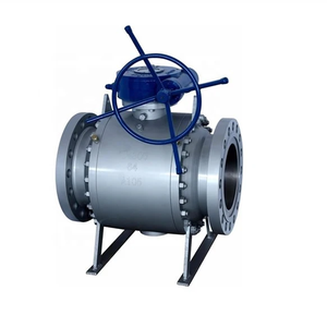 Thép carbon thép không gỉ mặt bích đầy đủ khoan và giảm lỗ khoan nổi <span class=keywords><strong>trunnion</strong></span> bóng van - Product Image 5