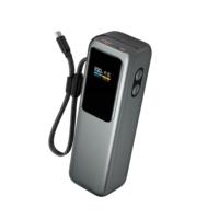 Batterie externe pour ordinateur portable 165W, chargeur portable 27000mAh avec lampe de poche intégrée, câble USB-C, affichage LED, charge super rapide