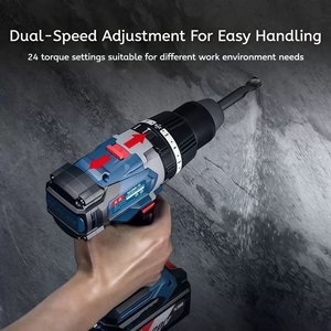 Dongcheng không dây không chổi than tác động điều khiển khoan dcjz20160iem 20V 160N. <span class=keywords><strong>M</strong></span> 13mm phổ Chuck cầ<span class=keywords><strong>m</strong></span> tay công cụ điện - Product Image 5