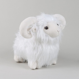 Peluche mouton des Highlands en coton PP, jouet en peluche, poupée mignonne, simulation, vente en gros - Product Image 5