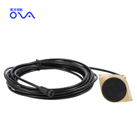 Sonde de transducteur de détecteur de poisson à ultrasons 600W 50 & 200KHz fournitures marines avec capteur sonar