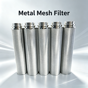 Filtre en métal fritté personnalisé Brfilter, filtre en poudre de bronze poreux, maille filtrante en laiton, élément filtrant en cuivre pour filtration de gaz Af5000 - Product Image 5