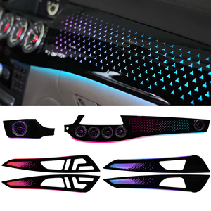 Kit d'éclairage d'ambiance LED intérieur 64 couleurs pour Mercedes-Benz CLS W218 2012-2018, éclairage dynamique des aérateurs, lumière d'ambiance symphonique - Product Image 1
