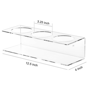Wall Mounted Acrylic Water Bottle Organizer Rack Tumbler Cup Can Storage Holder for <strong>Kitchen</strong> <strong>Pantry</strong> and Bathroom - Product Image 1