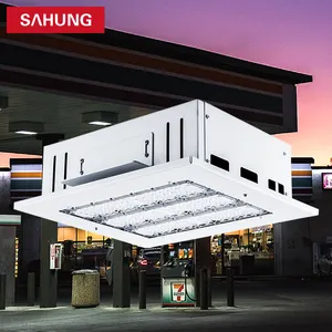 Đèn Tán LED 100W 150W 200W 250W Độ Sáng Cao Cho Trạm Xăng Nhiên Liệu Xăng Dầu Đèn Tán