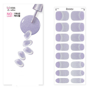 Pegatinas de Uñas Edgeu, Gel UV de Uretano, Resistentes al Agua, Semi Curadas, Magnetizadas, Voluminizadoras, para Mujer - Product Image 3