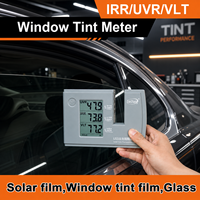 LS101 Testeur de teinte de vitres 3-en-1 pour verre automobile, mesure de la réjection UV et IR et de la transmission de la lumière visible