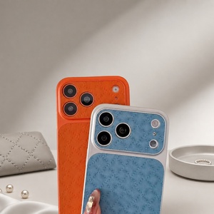 Leren telefoonhoesje, gewatteerd en schokbestendig voor iPhone - Product Image 5