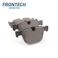 Jeu de plaquettes de frein semi-métalliques en céramique pour Toyota Corolla Prius Hilux Land Cruiser Honda CRV Nissan Rogue Sunny Mazda 3 6 pour Audi