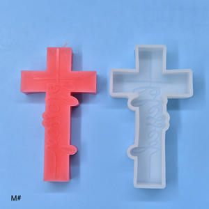 Molde de Silicona Reutilizable Ecológico 3D Cuadrado para Hacer Velas, Resina, Fondant, Chocolate, Diseño Blessed Faith, 2 Tamaños - Product Image 6