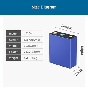 Ventas directas de fábrica 3,2 V 280Ah Prismatic LiFePO4 Batería de iones de litio 6000 ciclos para el hogar ESS EU Warehouse - Product Image 3