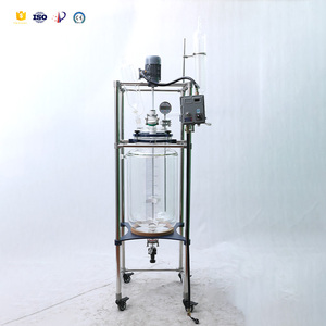 Chất lượng cao 5-200l lò phản ứng trọng kính lò phản ứng Lõi chịu nhiệt độ cao bao gồm áp lực tàu động cơ động cơ - Product Image 6